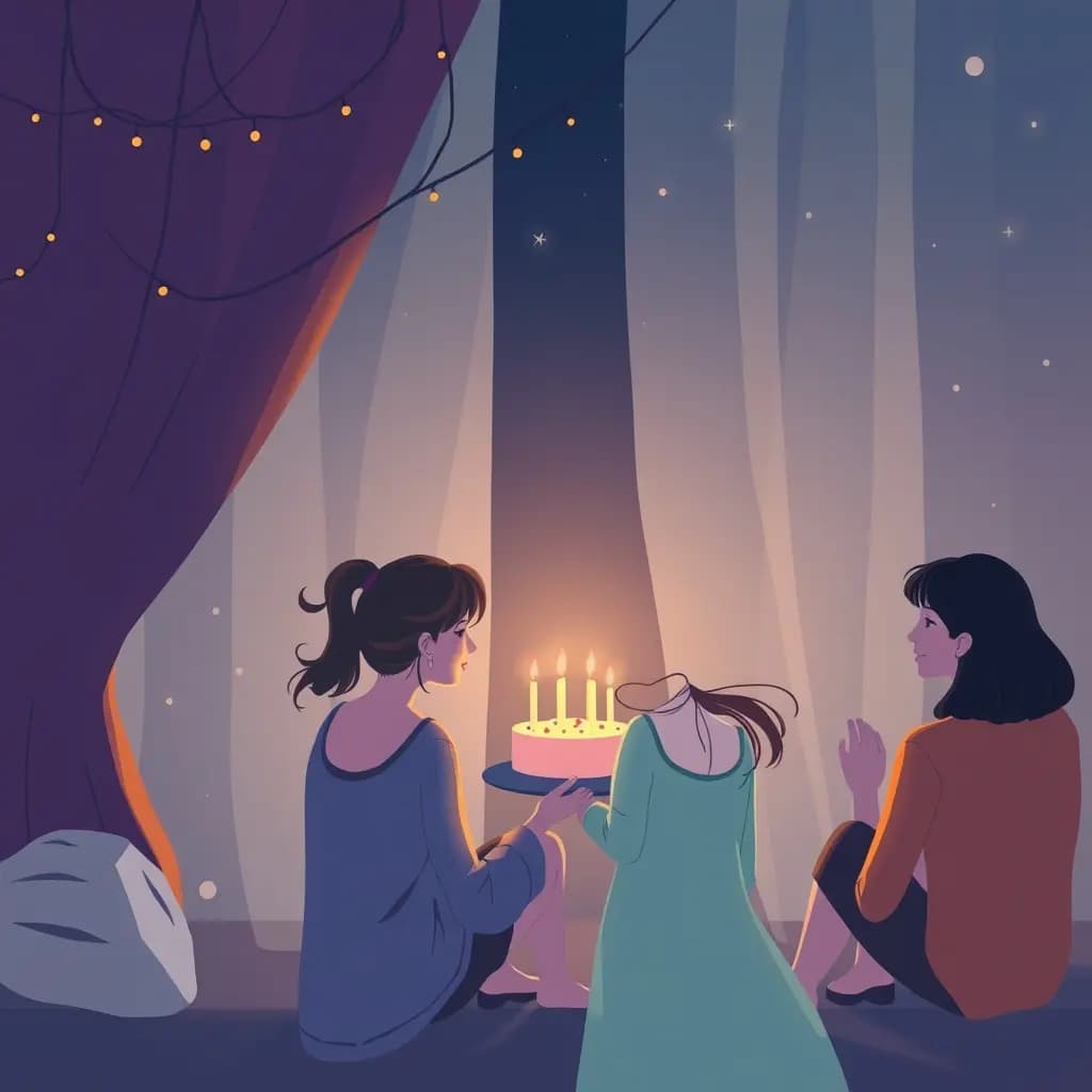 Dream illustration: Birthday remembered by strangers