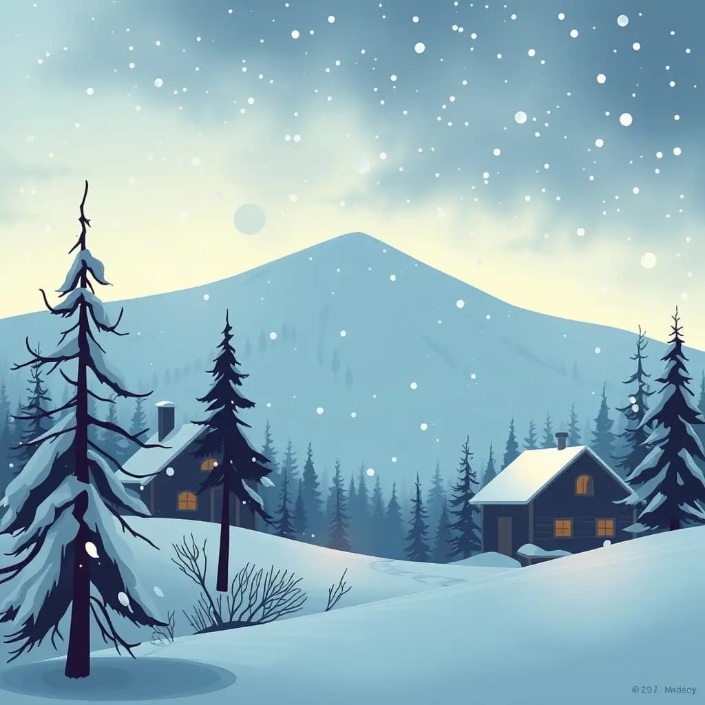 Dream illustration: Blizzard