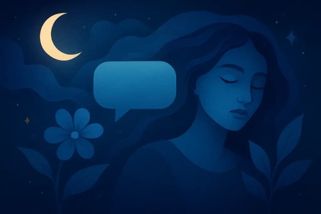 Dream illustration: Blue Dream