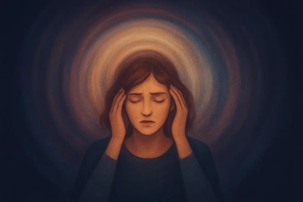 Dream illustration: Blurred vision or tunnel vision