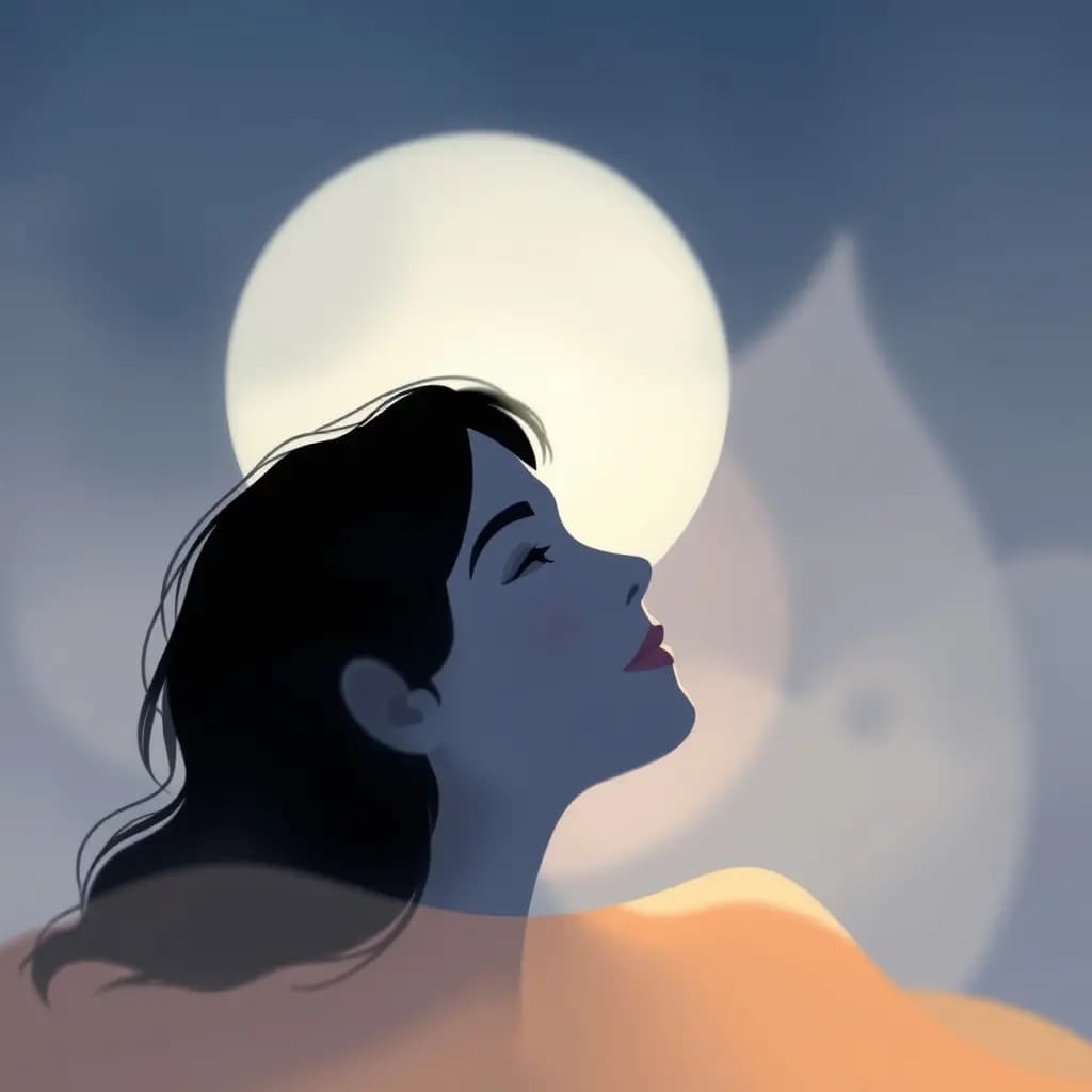 Dream illustration: Blurry or distorted vision