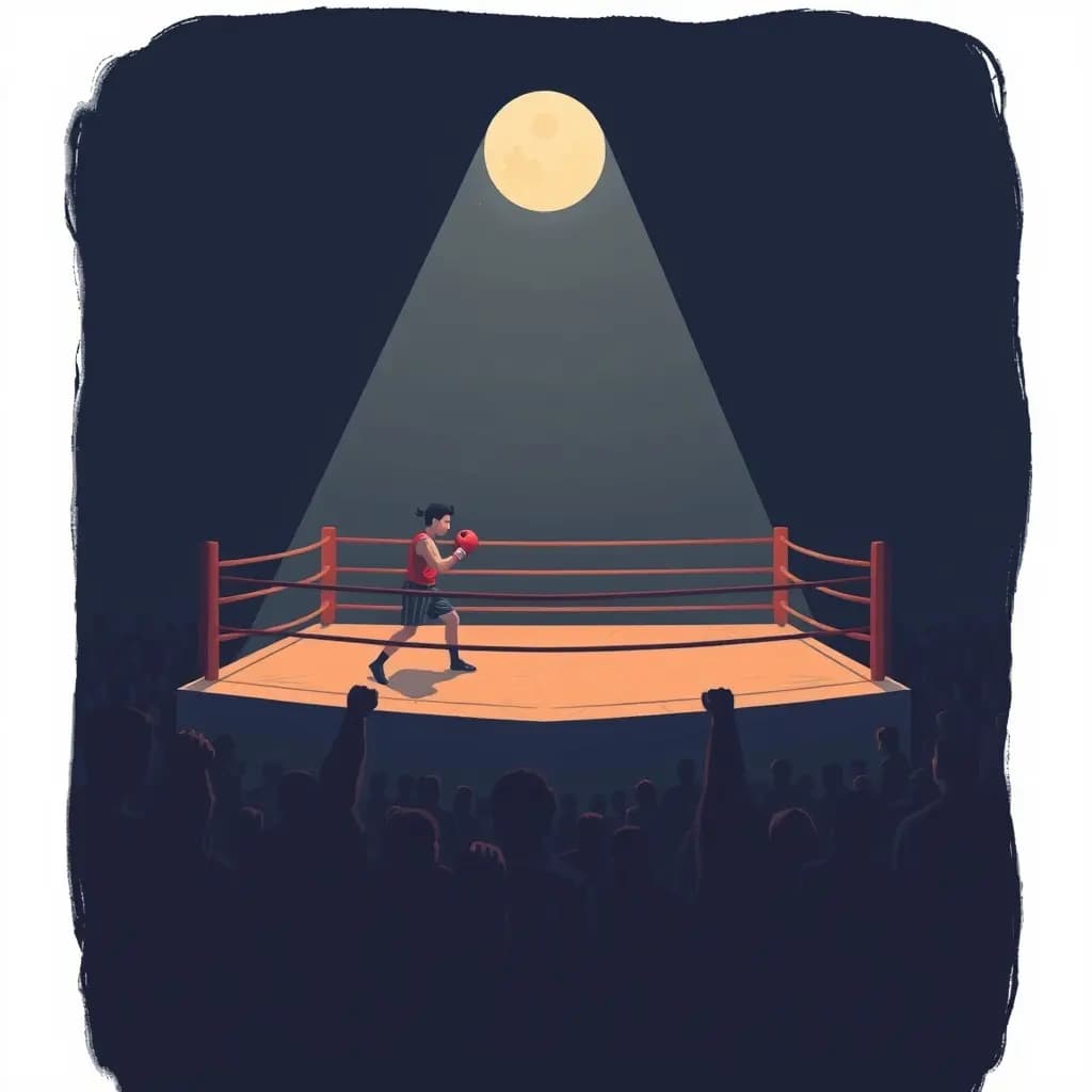 Dream illustration: Boxing Match