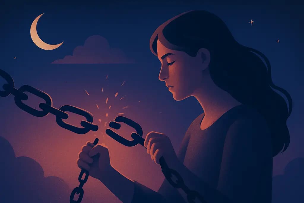 Dream illustration: Breaking a Chain