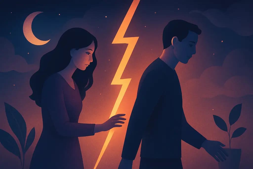 Dream illustration: Breaking Up