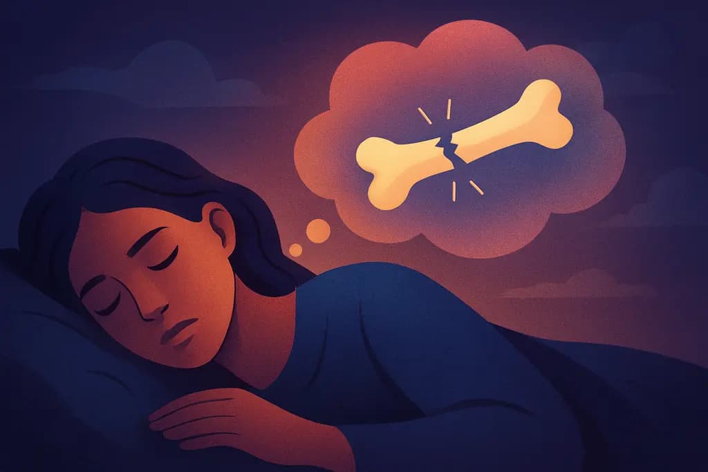 Dream illustration: Broken Bone or Fracture