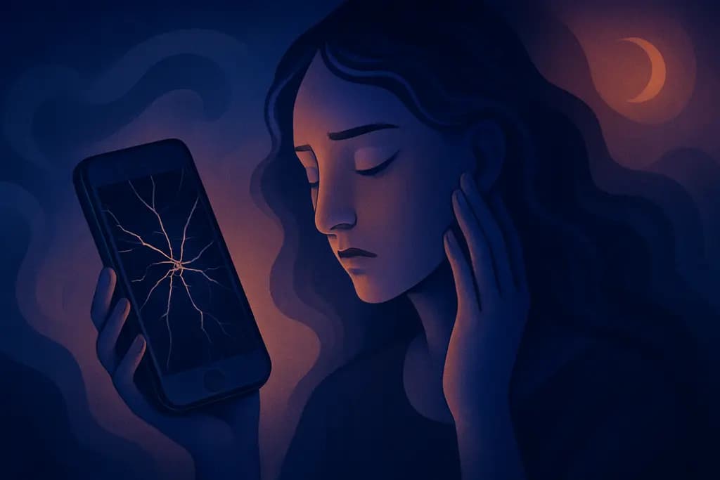 Dream illustration: Broken or Inoperative Phone