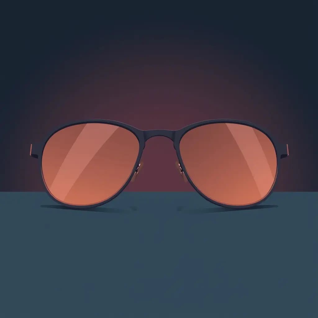 Dream illustration: Broken Sunglasses