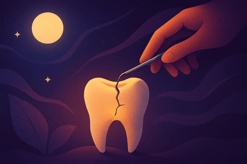 Dream illustration: Broken Teeth Repaired