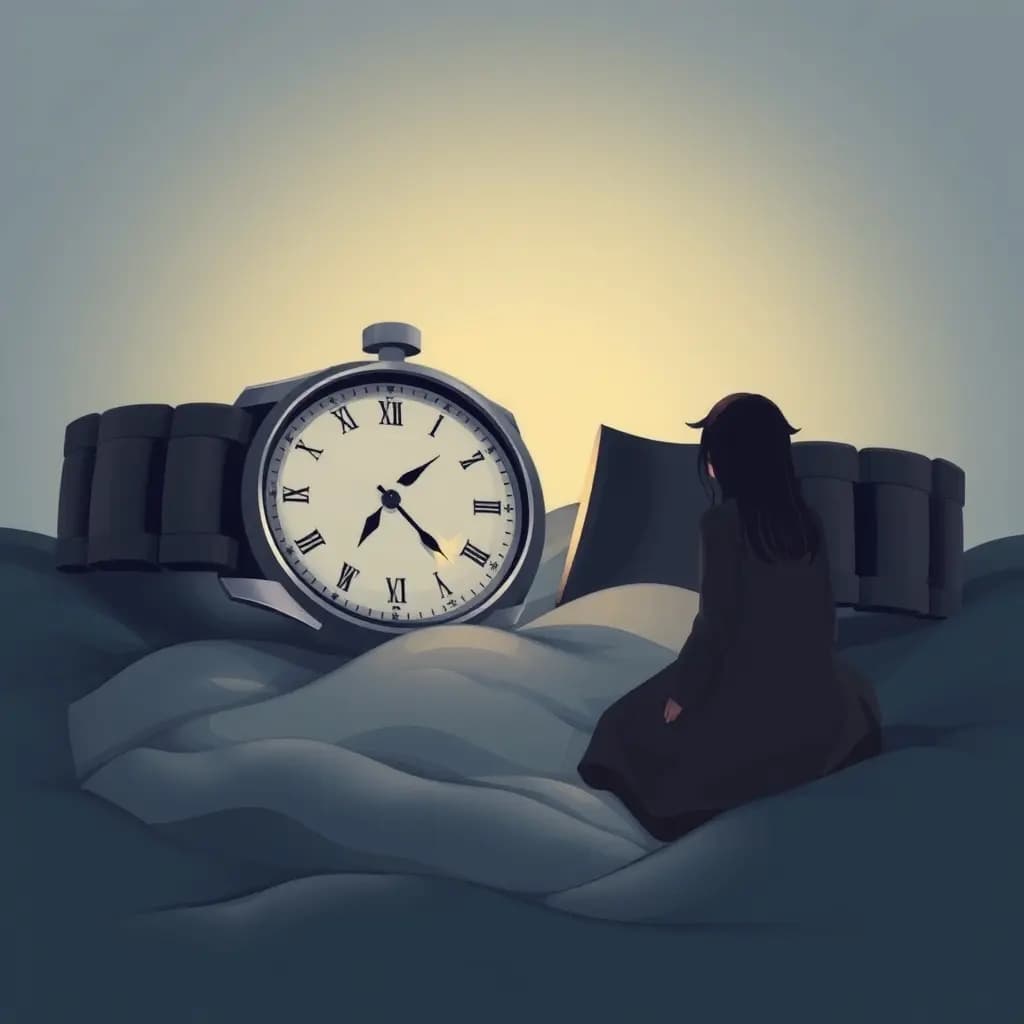 Dream illustration: Broken Watch and Feeling Lost