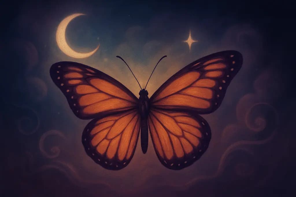 Dream illustration: Butterfly