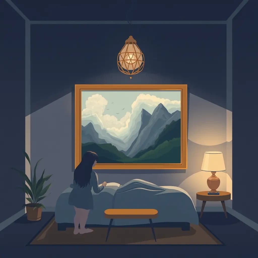 Dream illustration: Buying an expensive painting