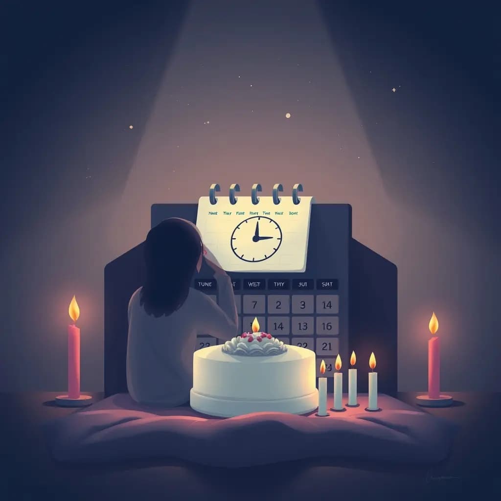 Dream illustration: Calendar erases your birthday
