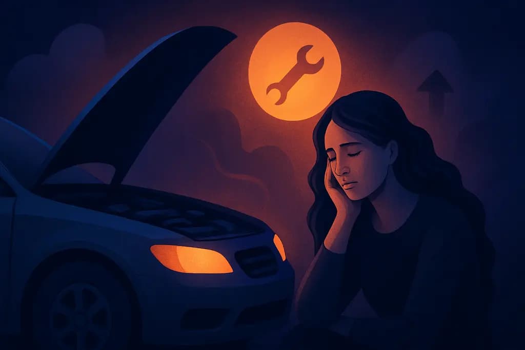 Dream illustration: Car won't start
