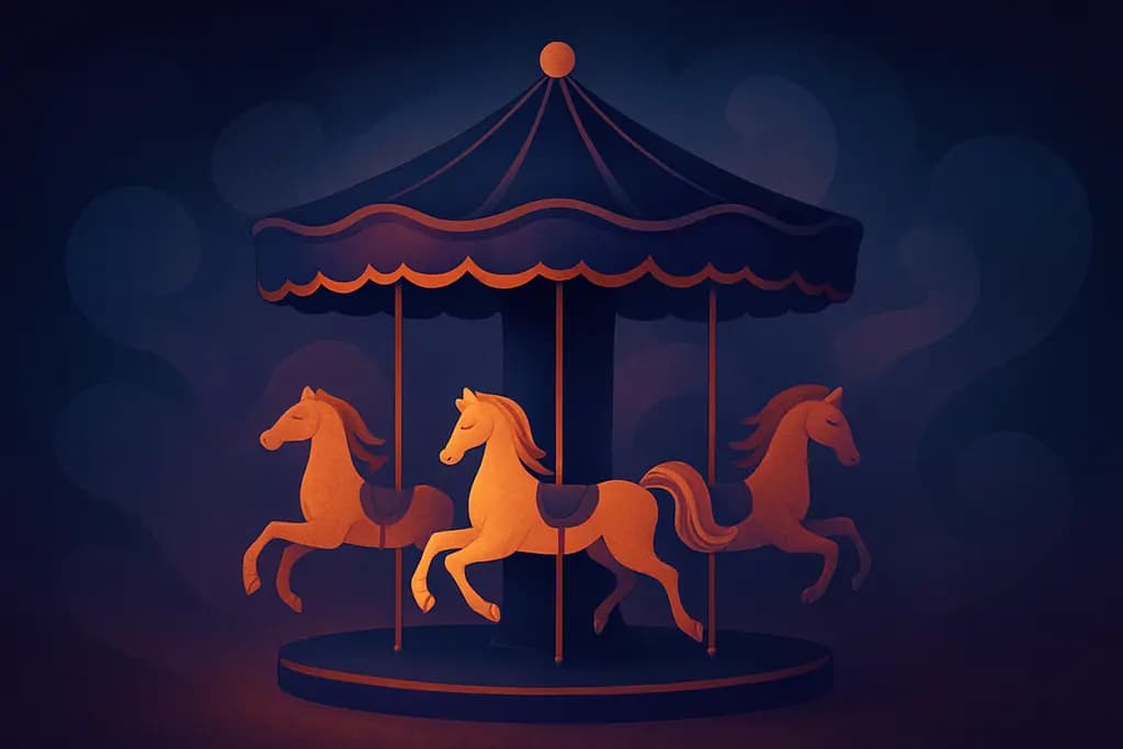 Dream illustration: Carousels