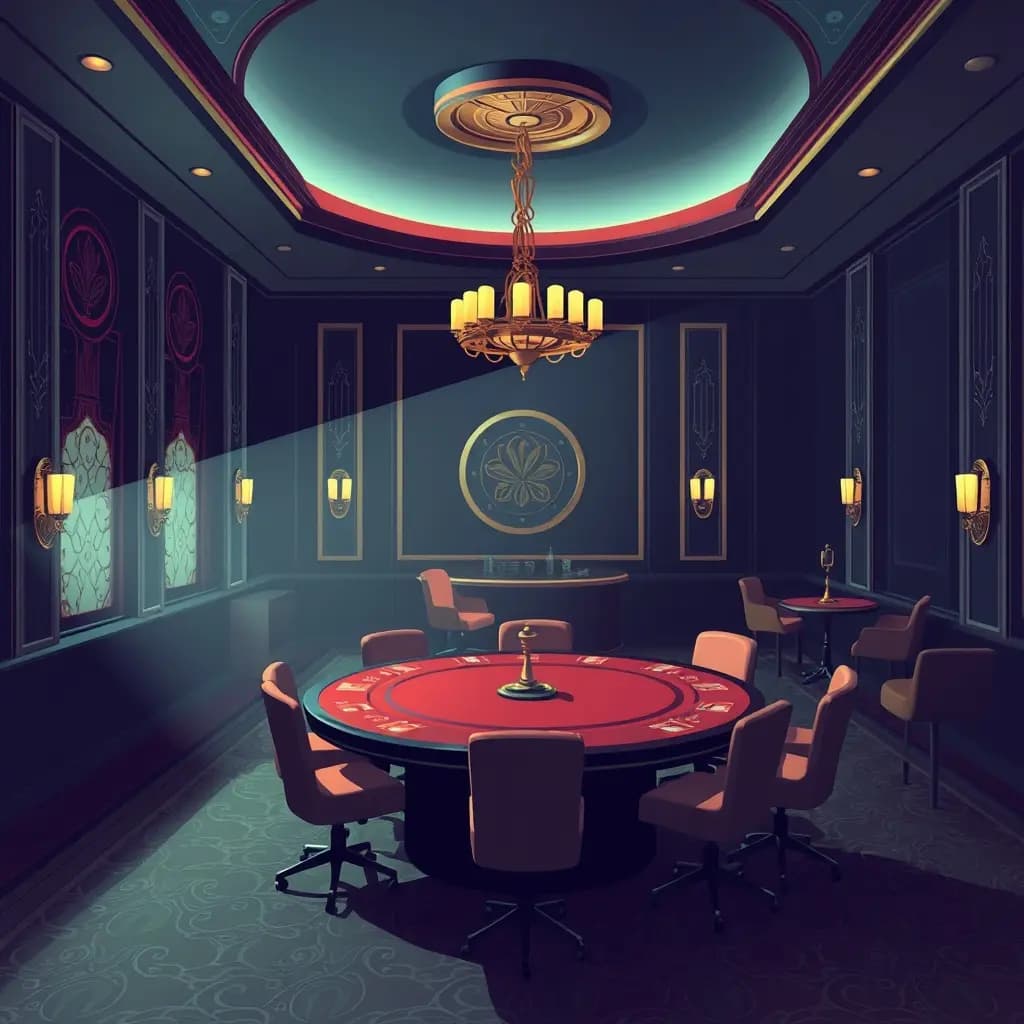 Dream illustration: a Casino VIP Room