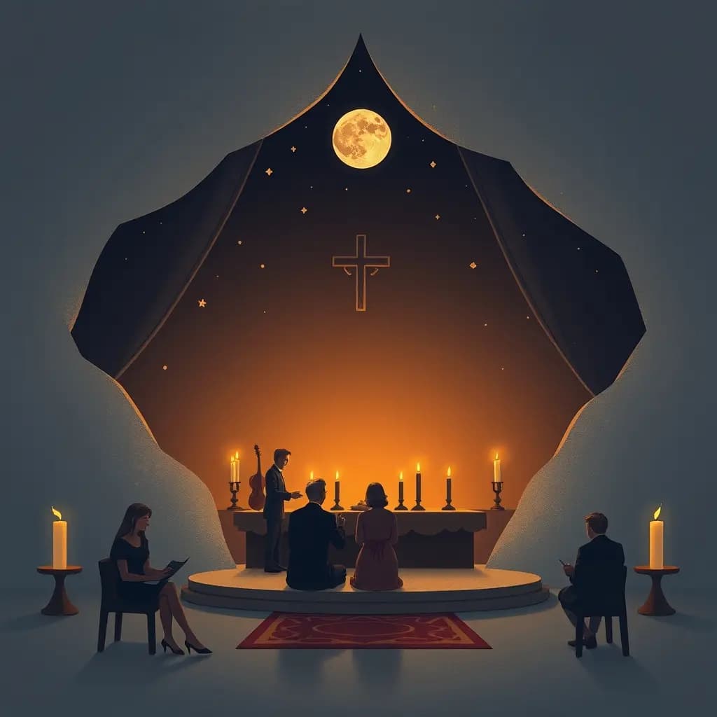 Dream illustration: Ceremony without music