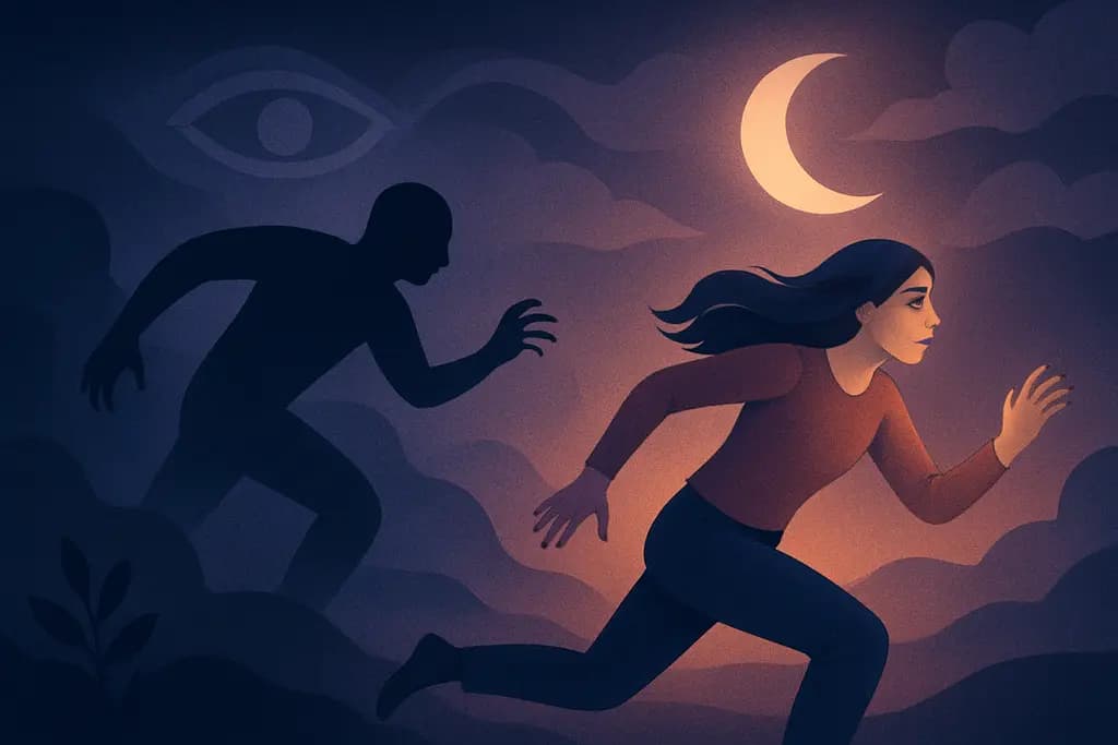 Dream illustration: Chasing