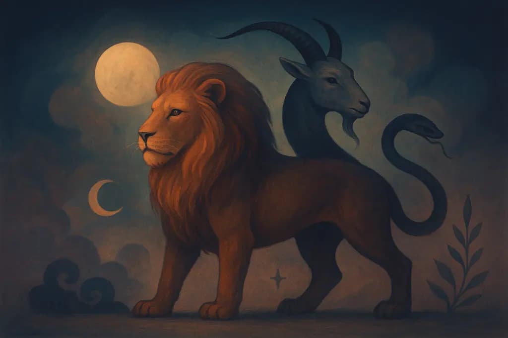 Dream illustration: Chimera