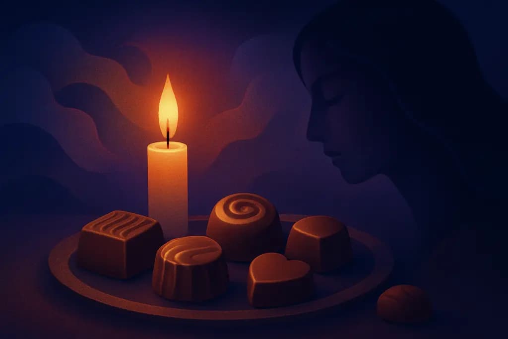 Dream illustration: Chocolates