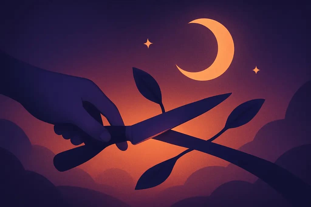 Dream illustration: Chopping or Cutting