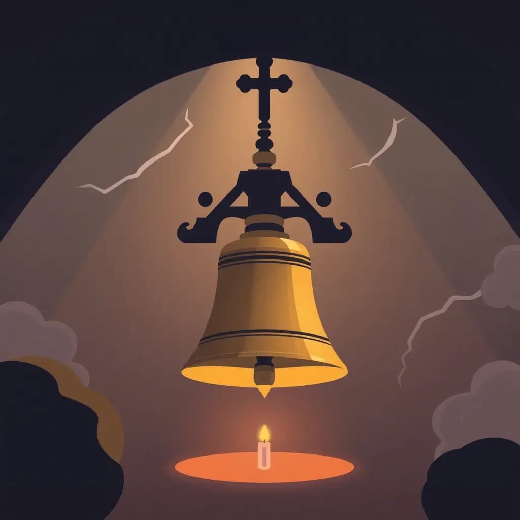 Dream illustration: Church Bell Ringing Wrong Tune