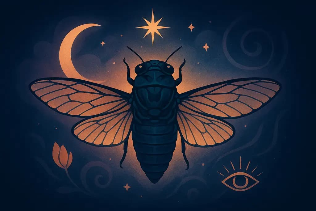 Dream illustration: Cicadas