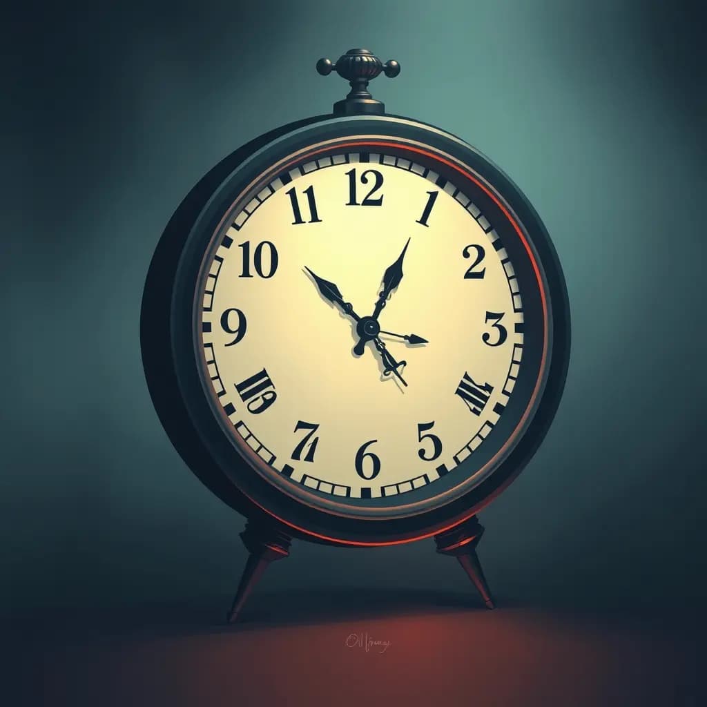 Dream illustration: Clock Without Hands