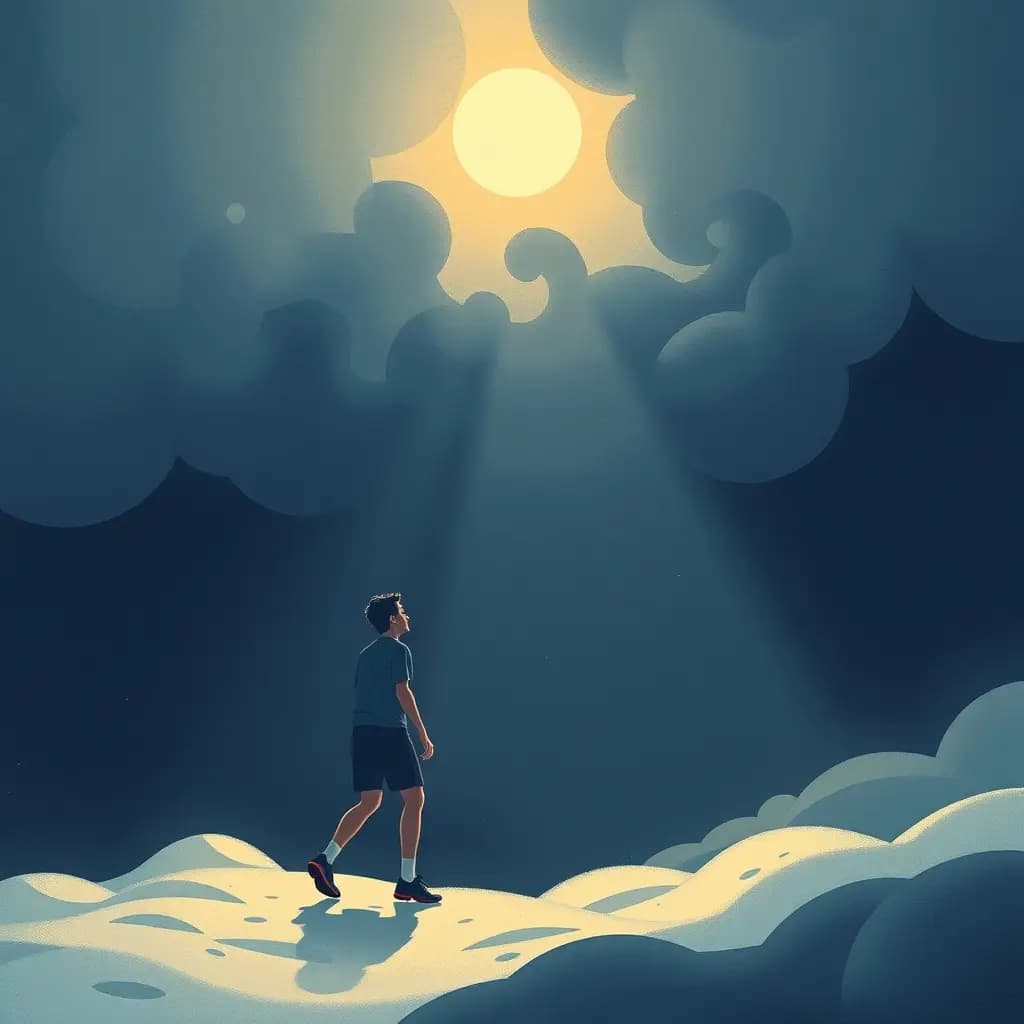Dream illustration: Coaches voice sounds distant