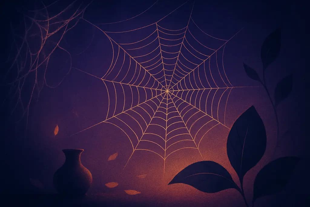 Dream illustration: Cobwebs