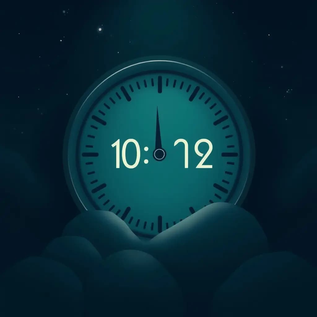 Dream illustration: Countdown to an unknown event