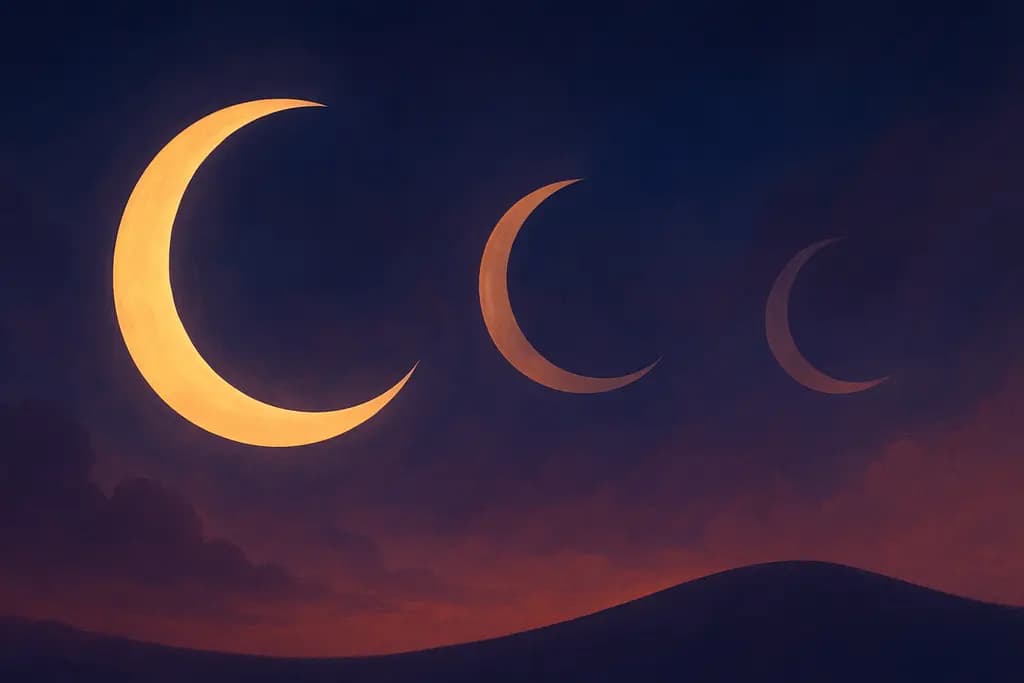 Dream illustration: Crescents