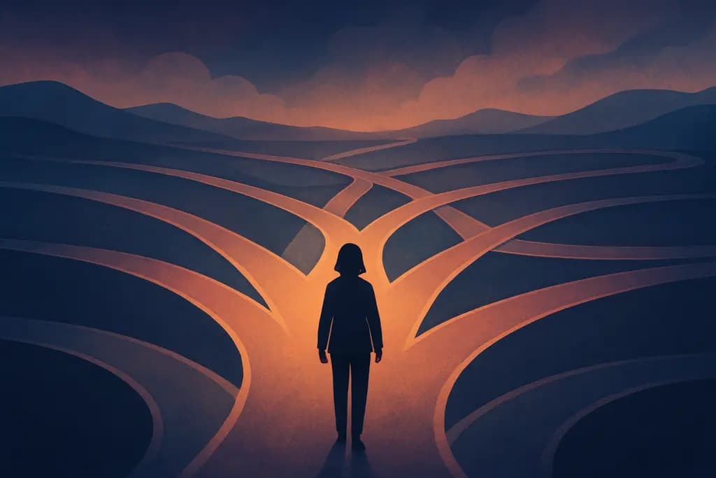 Dream illustration: Crossroads that multiply