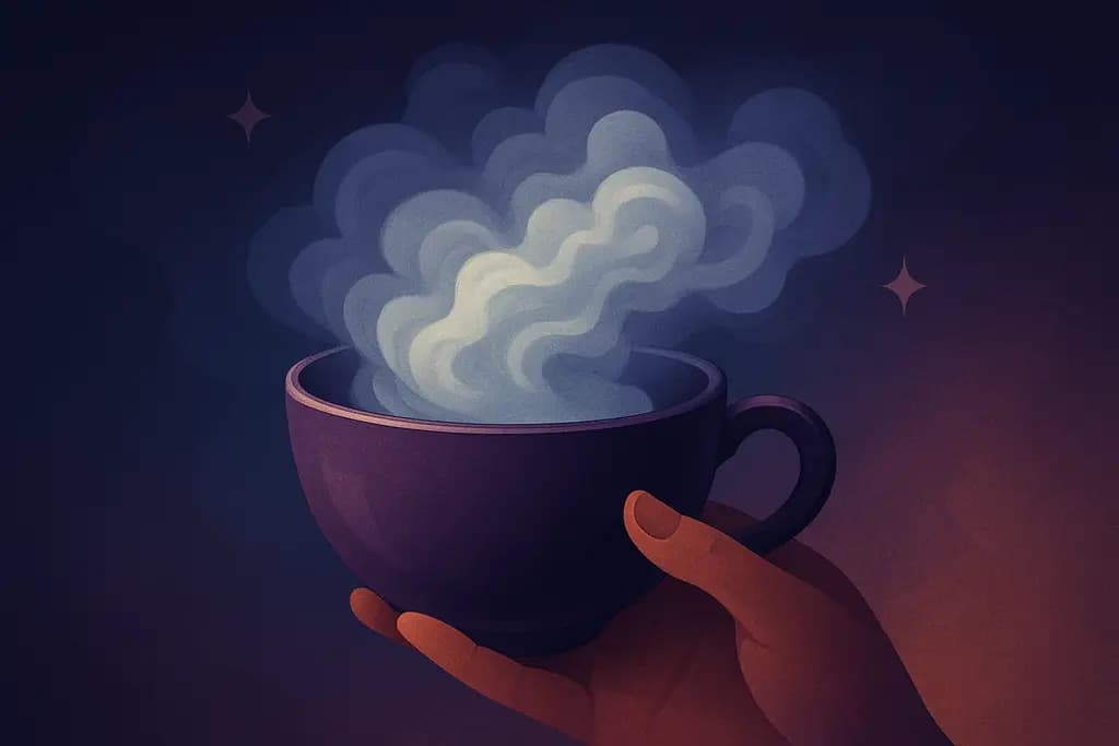 Dream illustration: Cup Filled with Fog