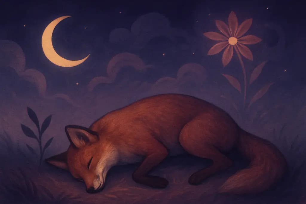 Dream illustration: Dead animal