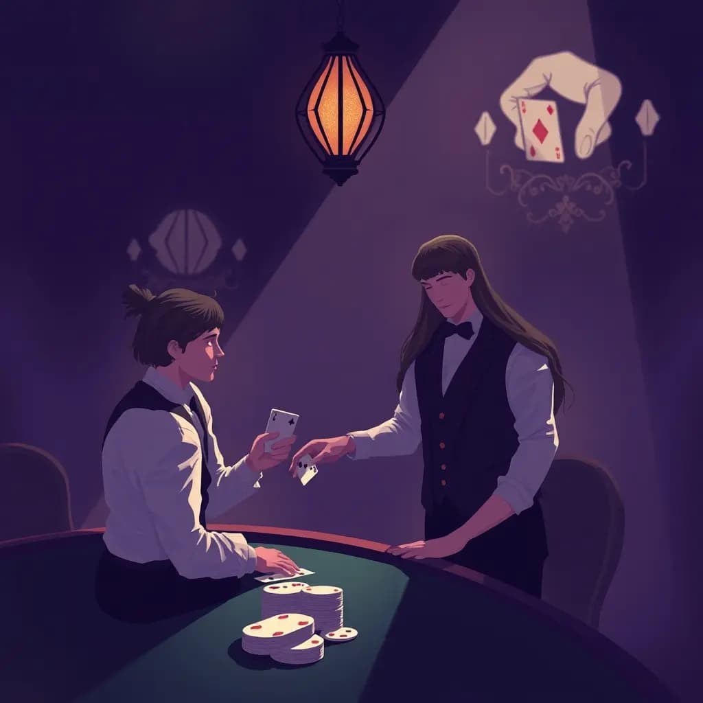 Dream illustration: Dealer refuses your hand