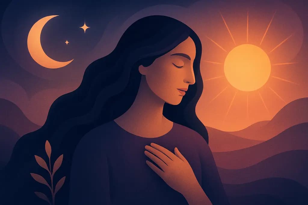 Dream illustration: Deep peaceful contentment
