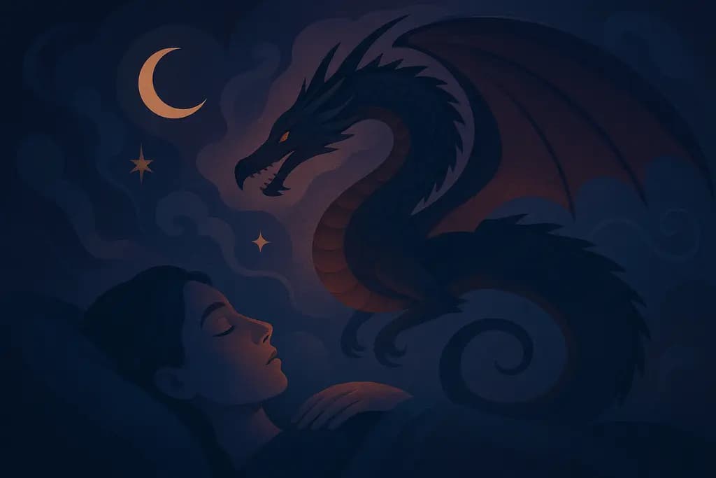 Dream illustration: Dragons