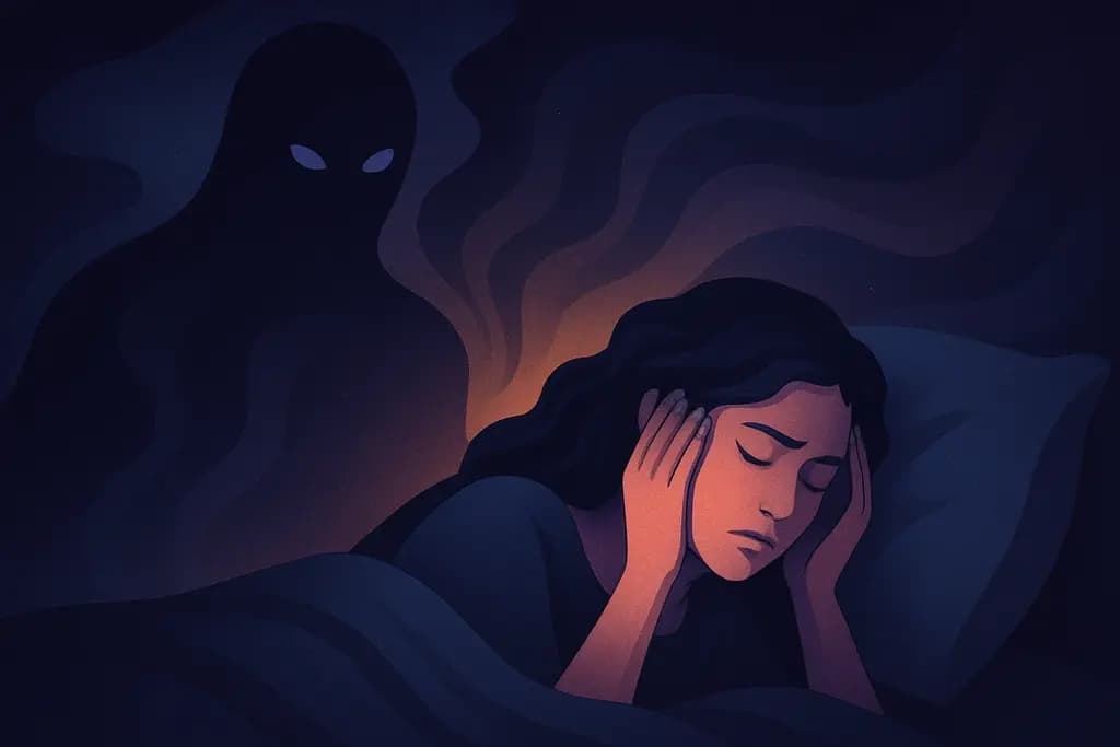Dream illustration: dream about darkness