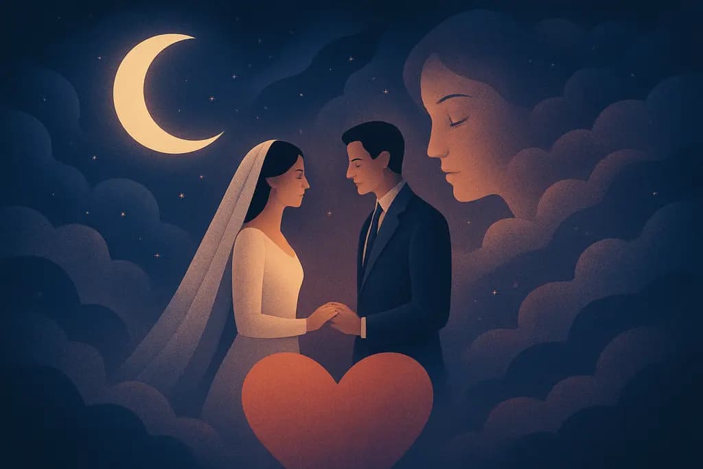 Dream illustration: dream about getting married to my ex