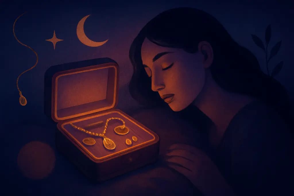 Dream illustration: dream about heirloom jewelry