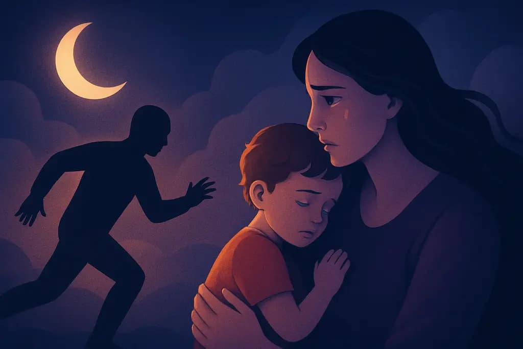 Dream illustration: dream about kidnapping my child