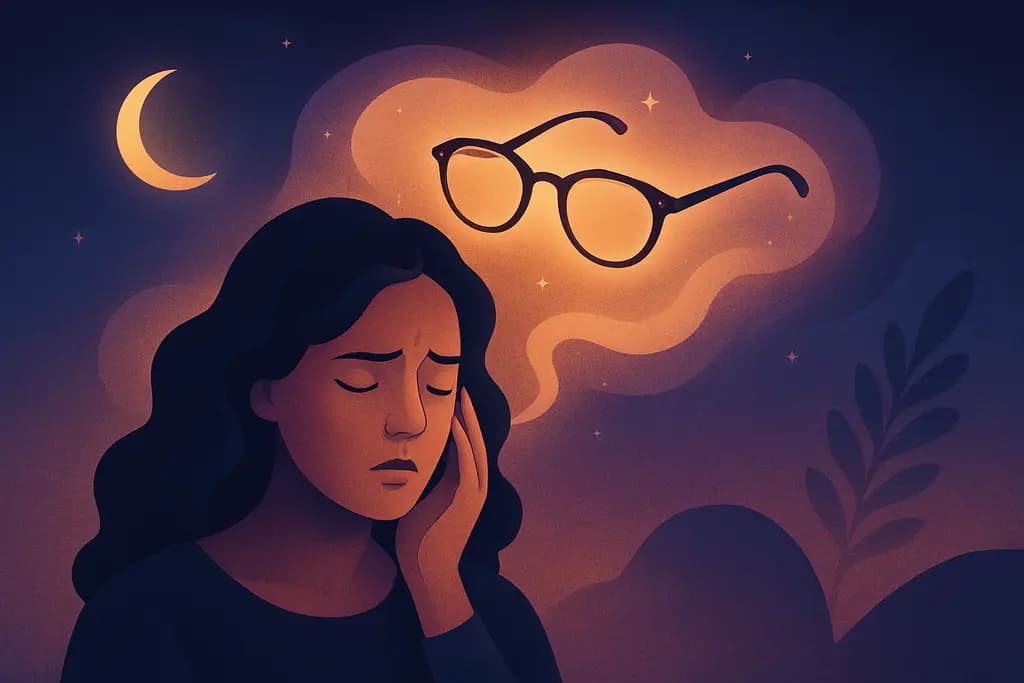 Dream illustration: dream about losing my eyeglasses
