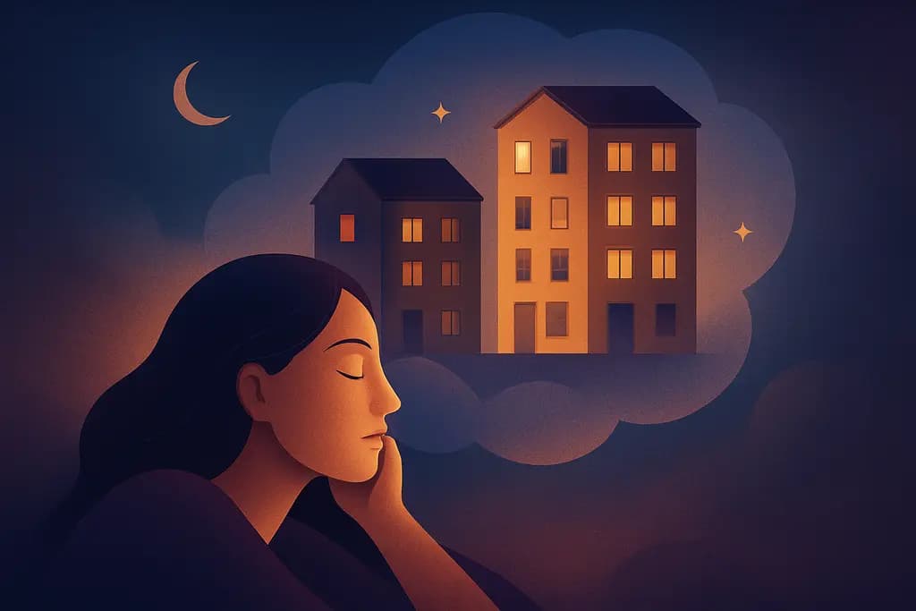Dream illustration: dream about renting two apartments