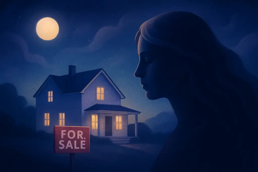 Dream illustration: dream about selling my white house