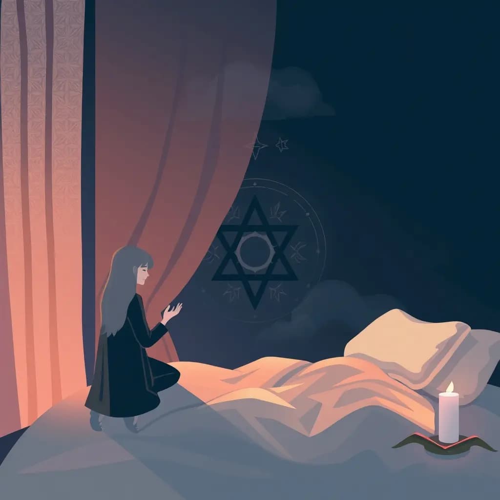 Dream illustration: Dream encountering cryptic symbol