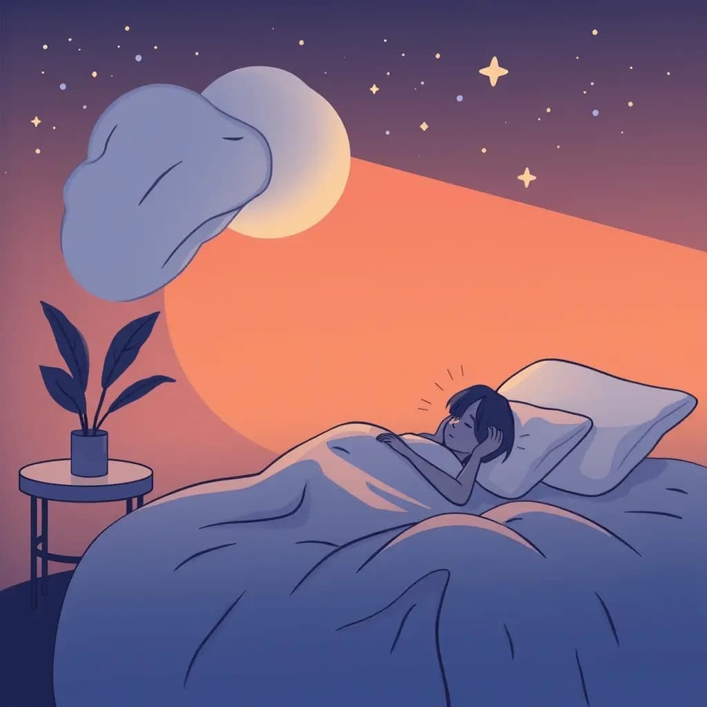 Dream illustration: Dream memory repeats entire day