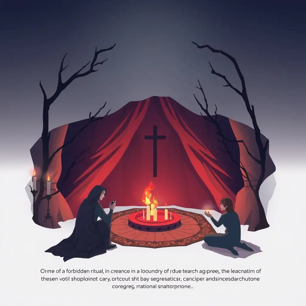 Dream illustration: Dream of forbidden ritual