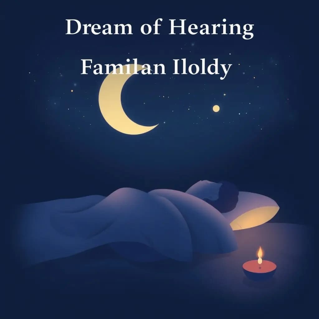 Dream illustration: Dream of Hearing a Familiar Melody