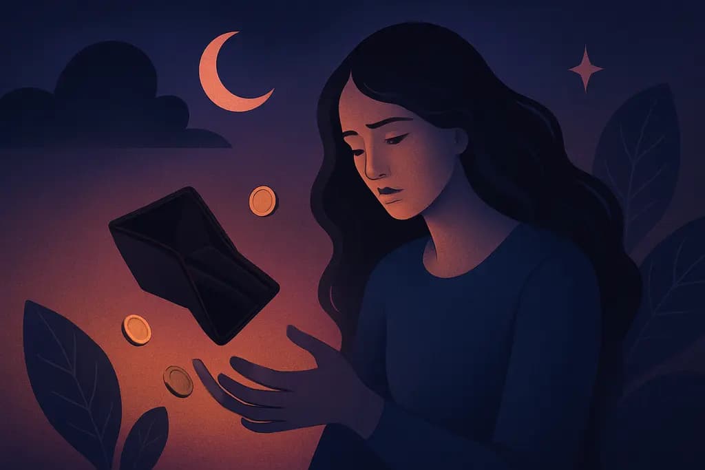 Dream illustration: Losing Wallet
