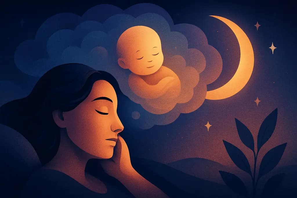 Dream illustration: Dreaming of a Baby